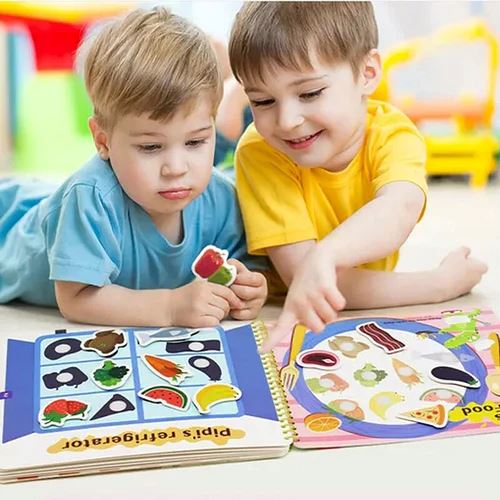 QuietBook - Livro Interativo Montessori + Brinde Supresa Exclusivo